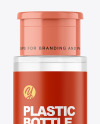 Clear Cosmetic Bottle Mockup