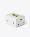 Box with Bananas Mockup