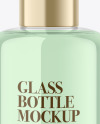 Glass Cosmetic Bottle Mockup