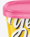 Ice Cream Cup Mockup