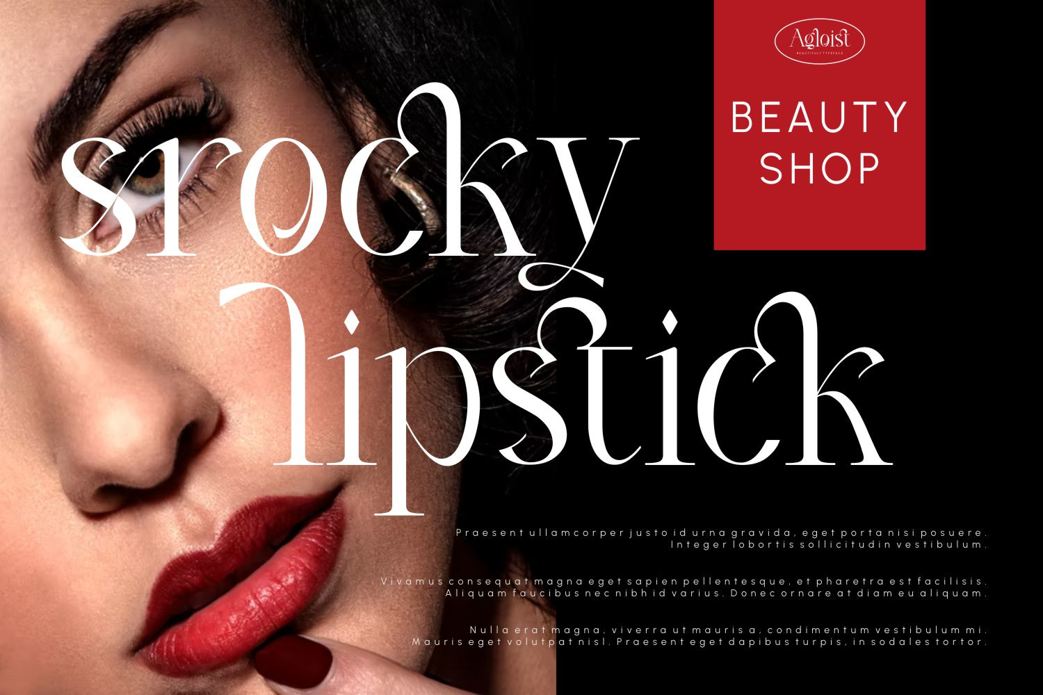Agloist Beautiful Typeface Agloist Beautiful Typeface