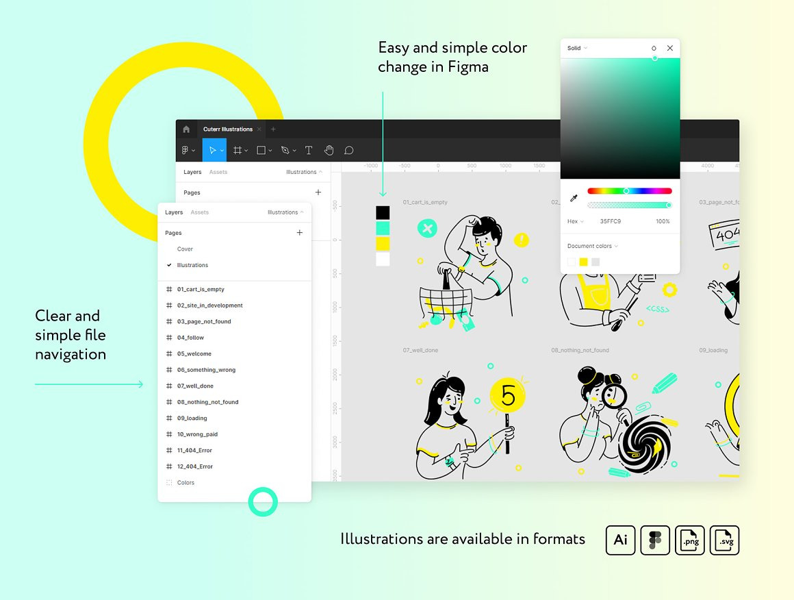 Cuterr Illustrations Cuterr Illustrations