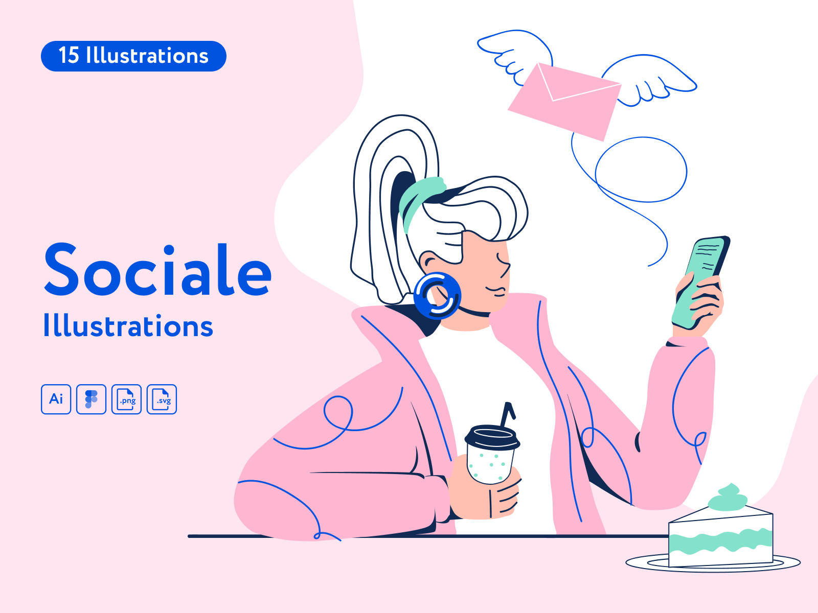 Sociale Illustrations Sociale Illustrations