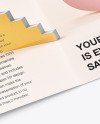 16 Panel Brochure Horizontal Mockup