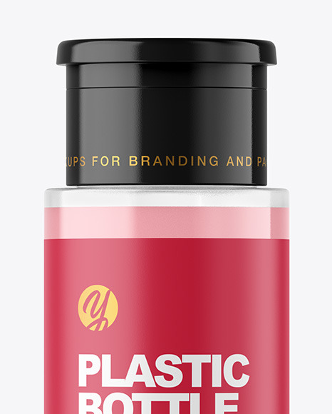 Clear Liquid Soap Cosmetic Bottle Mockup Clear Liquid Soap Cosmetic Bottle Mockup