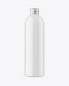 Glossy Plastic Cosmetic Bottle Mockup Glossy Plastic Cosmetic Bottle Mockup