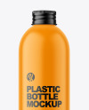 Matte Plastic Cosmetic Bottle Mockup