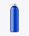 Colored Plastic Cosmetic Bottle Mockup