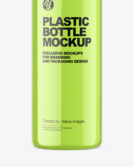 Clear Plastic Bottle with Pump Mockup Clear Plastic Bottle with Pump Mockup