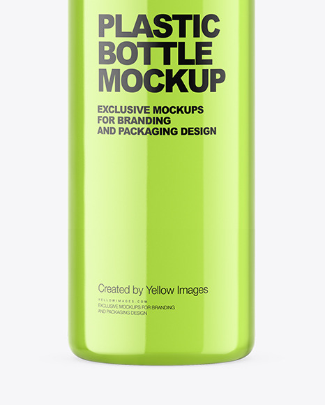 Clear Plastic Cosmetic Bottle Mockup Clear Plastic Cosmetic Bottle Mockup