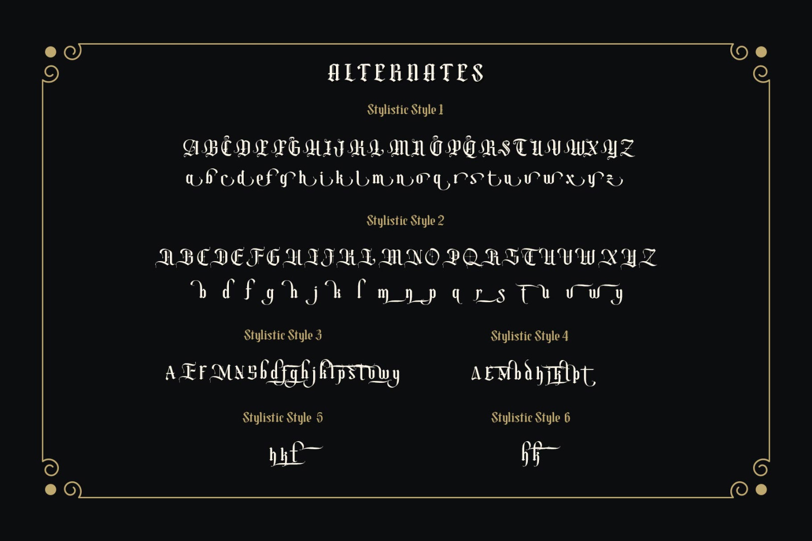 Mokgech Typeface