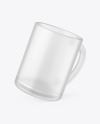 Frosted Glass Mug Mockup