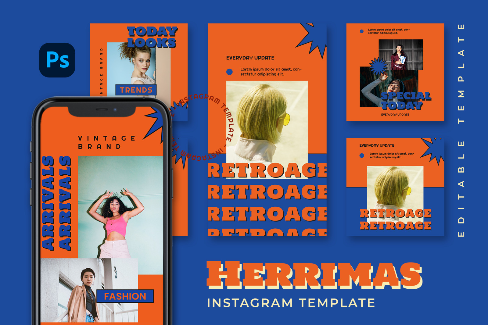 Herrimas Instagram Template