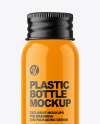 Glossy Plastic Bottle Mockup Glossy Plastic Bottle Mockup
