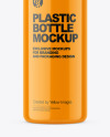 Glossy Plastic Bottle Mockup