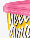 Ice Cream Cup Mockup