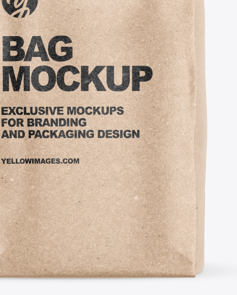 Kraft Bag Mockup