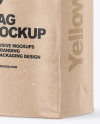 Kraft Bag Mockup