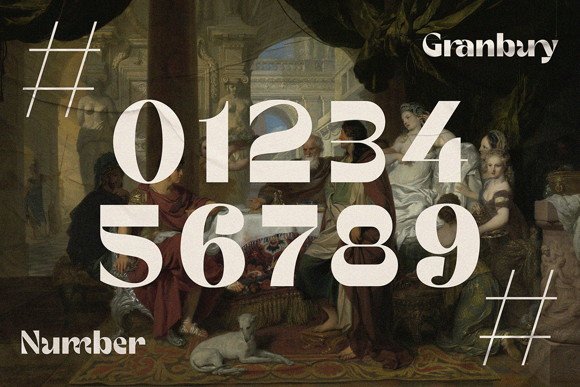Granbury - Modern Bold Sans Granbury - Modern Bold Sans