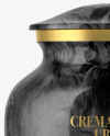 Glossy Cremation Urn Mockup