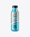 Matte Metallic Bottle Mockup