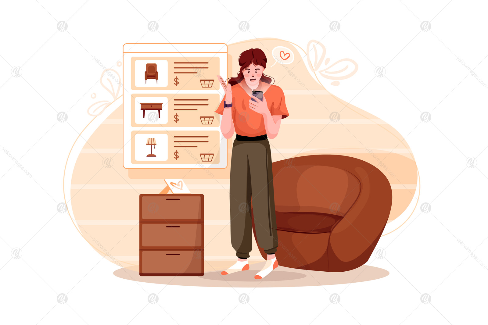 M339_Online Shopping Illustrations