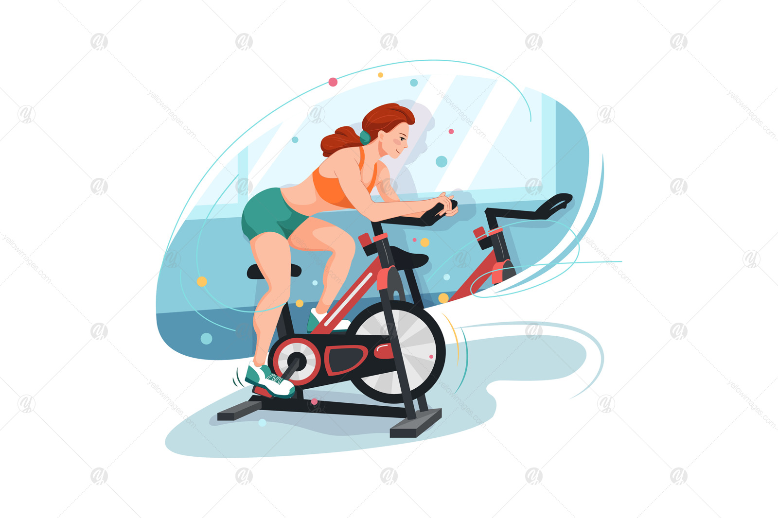 M319_Sports &amp; Fitness Illustrations