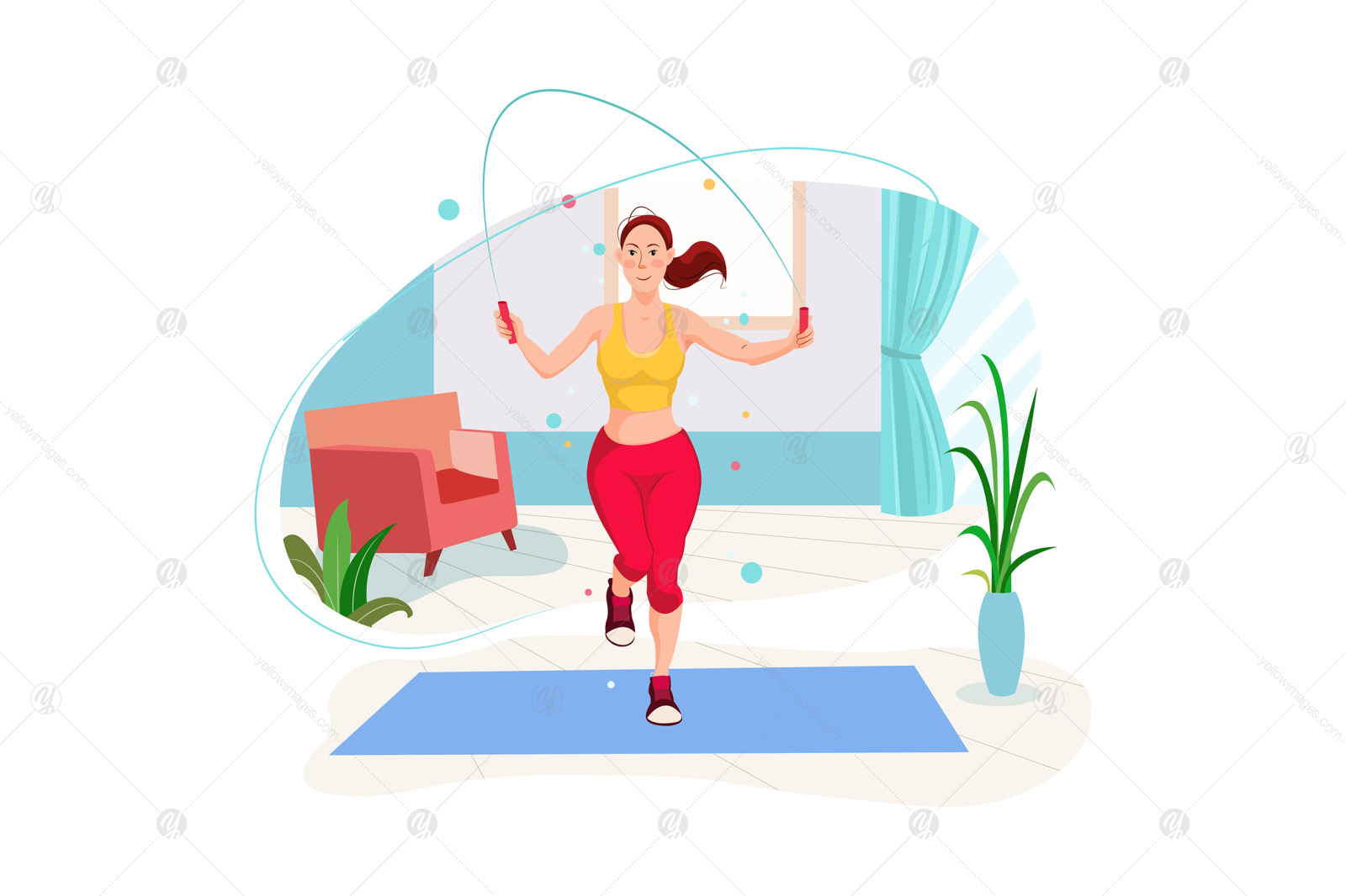 M319_Sports &amp; Fitness Illustrations