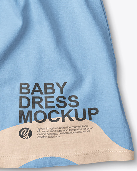 Baby Girl Dress Mockup