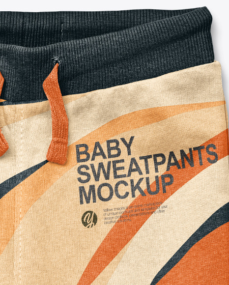 Baby Boy Sweatpants Mockup