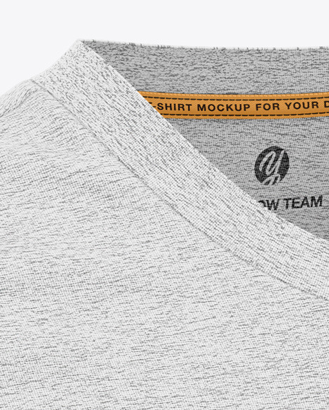 Heather T-Shirt Mockup