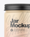 Matte Jar Mockup