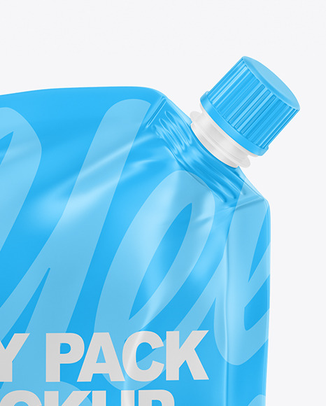 Glossy Doy Pack Mockup