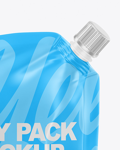 Glossy Doy Pack Mockup