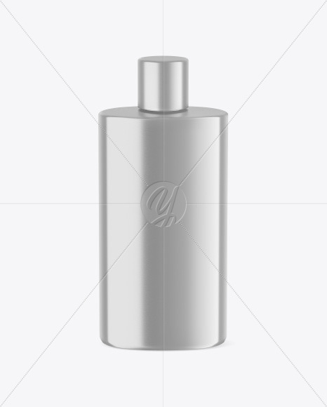 200 ml Metallic Bottle Mockup