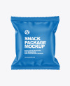 Matte Snack Package Mockup