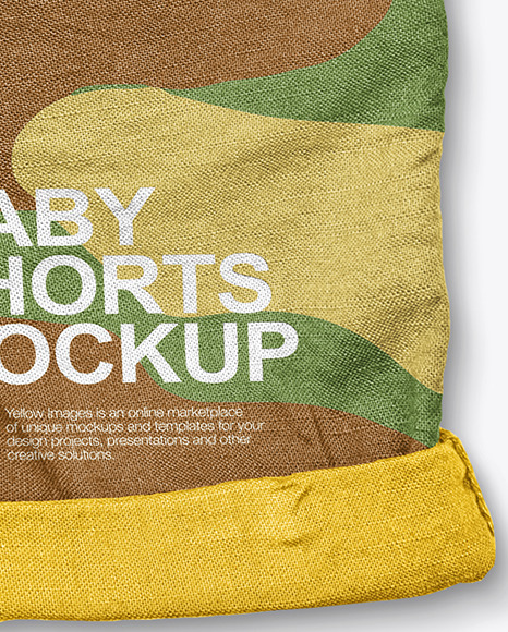 Baby Boy Shorts Mockup