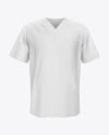 Men's Medical Shirt Mockup - Front View