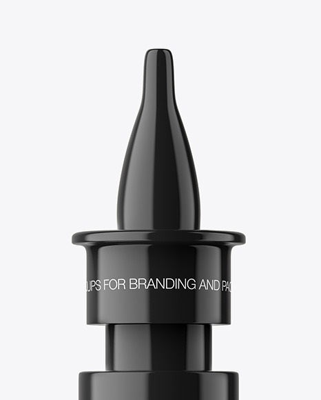 Glossy Nasal Spray Bottle Mockup