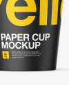 Ten Paper Cups Mockup - Front View