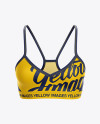 Women&#039;s Fitness Top Mockup - Front View