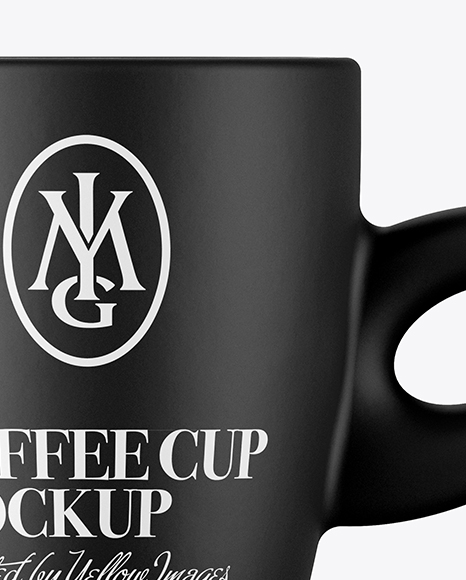 Matte Cup Mockup - Front View