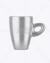 Metallic Cup Mockup - Front View