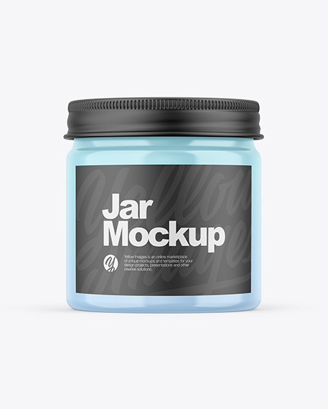 Glossy Jar Mockup