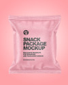 Kraft Paper Snack Package Mockup