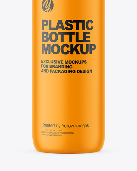 Plastic Bottle Mockup