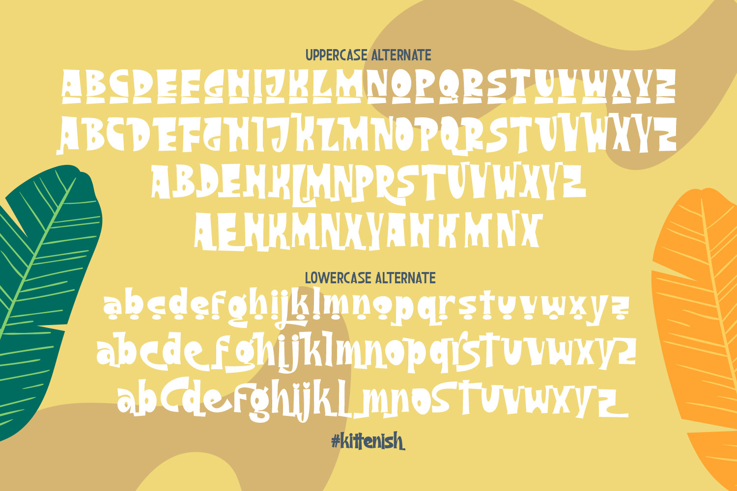 Kittenish - Playful Font