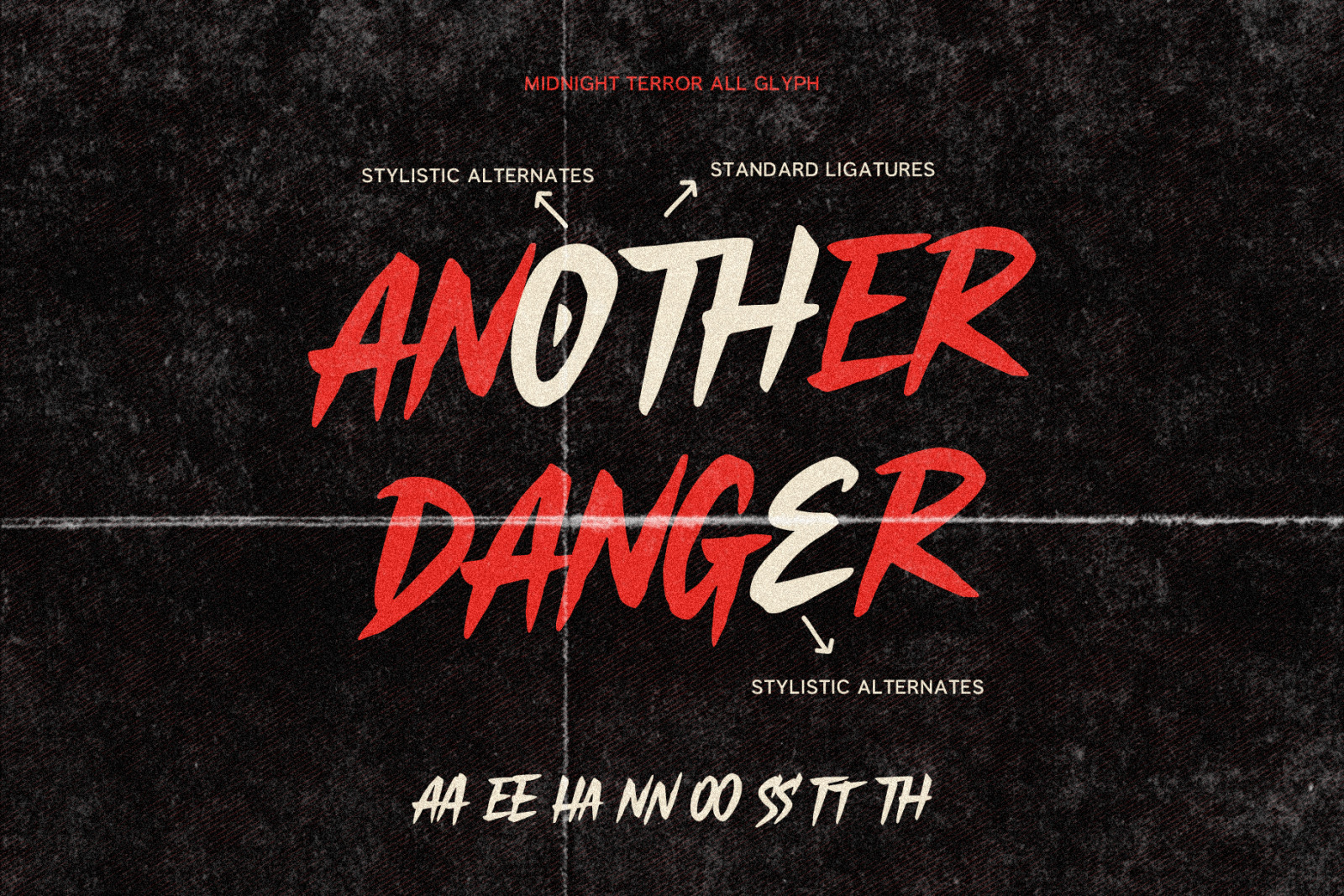 Midnight Terror - Horror Font Midnight Terror - Horror Font