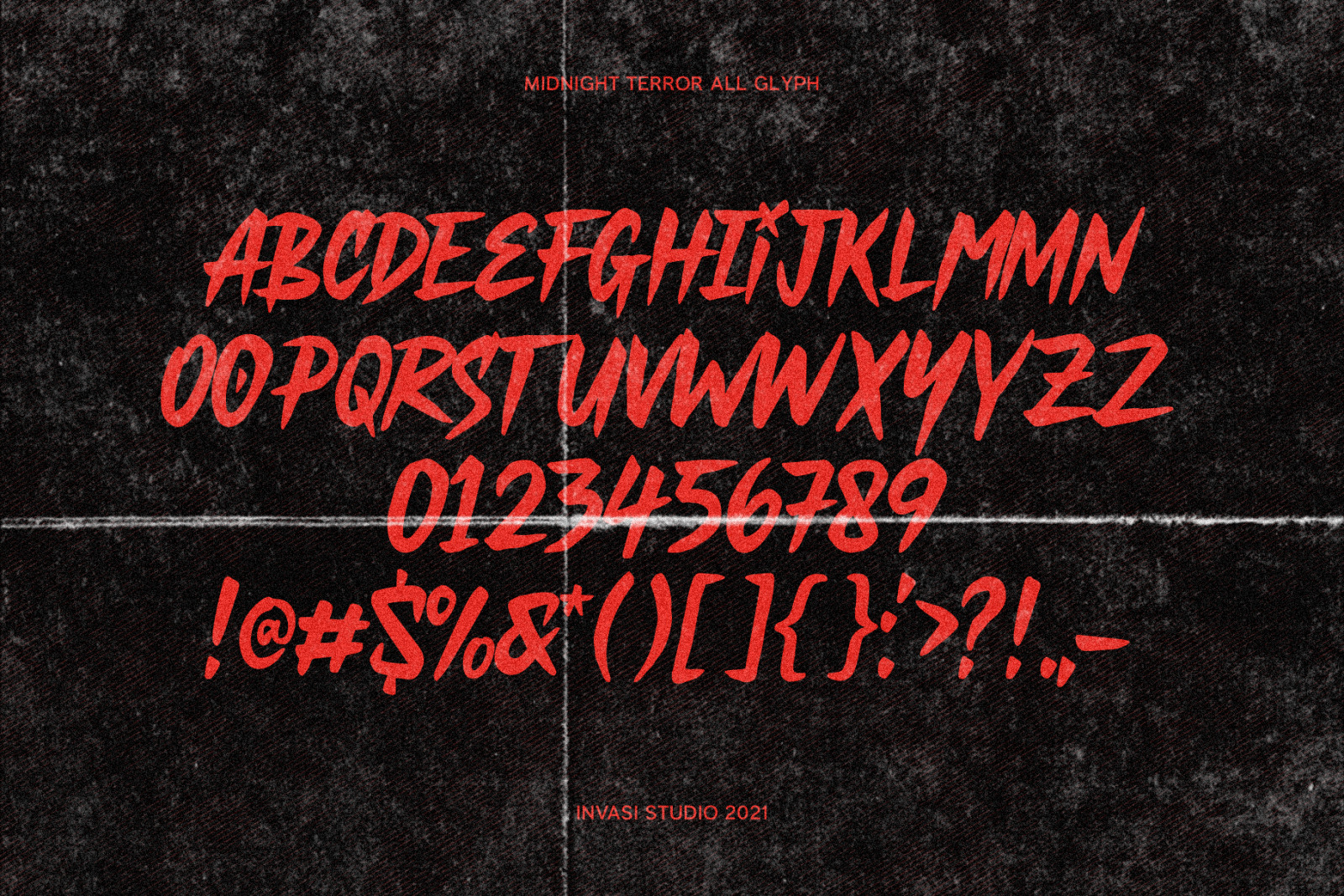 Midnight Terror - Horror Font Midnight Terror - Horror Font
