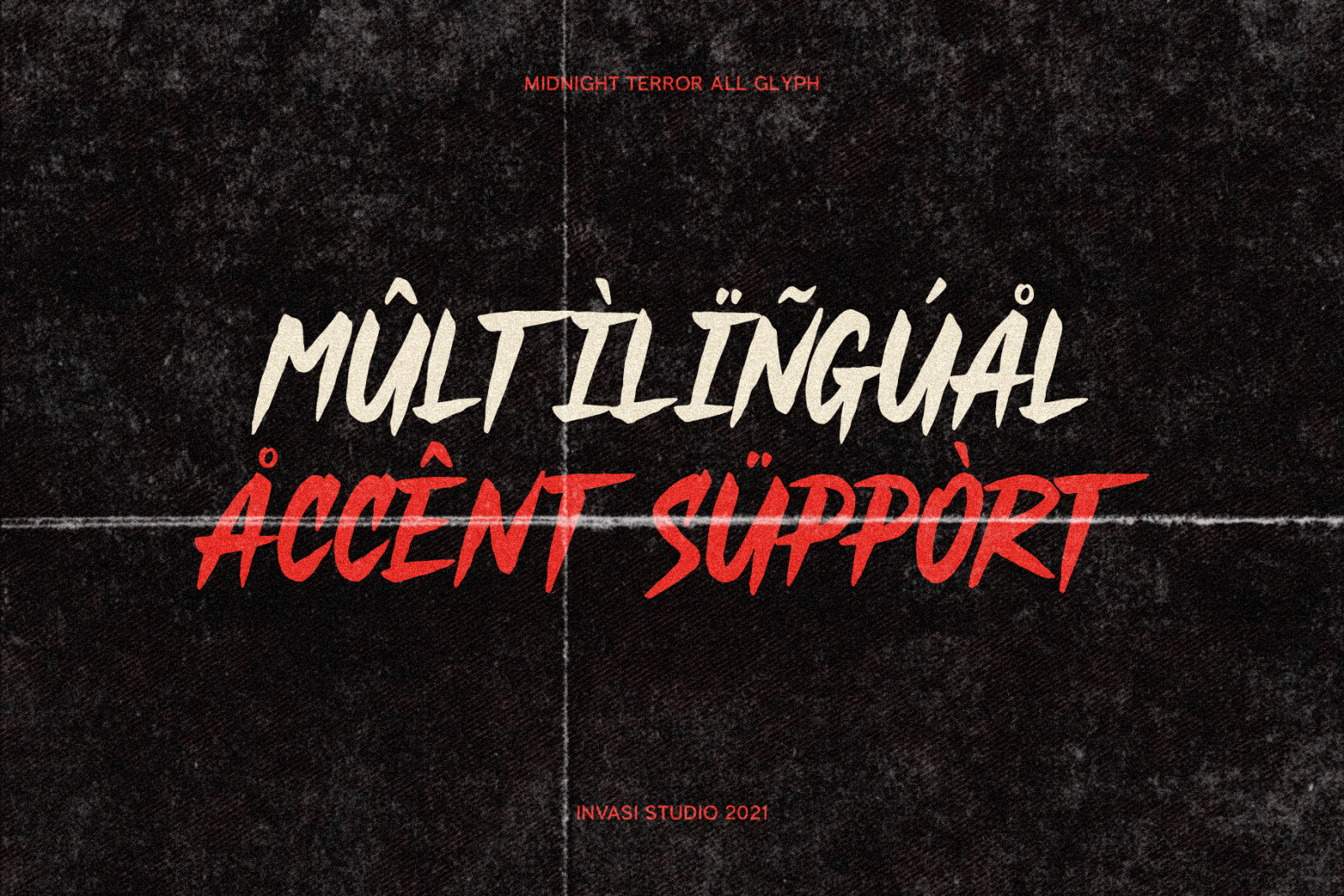 Midnight Terror - Horror Font Midnight Terror - Horror Font
